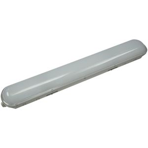 ChiliTec Feuchtraumleuchte HP-25, LED mit 24 Watt, 2.650 Lumen, IP65, durchverdrahtet, 4.000 Kelvin, 60 cm