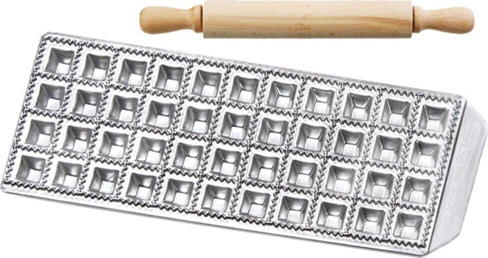 Imperia 300 Stampo Per Ravioli Da Brodo 25x25 Mm 44 Ravioli - Raviolamp 300