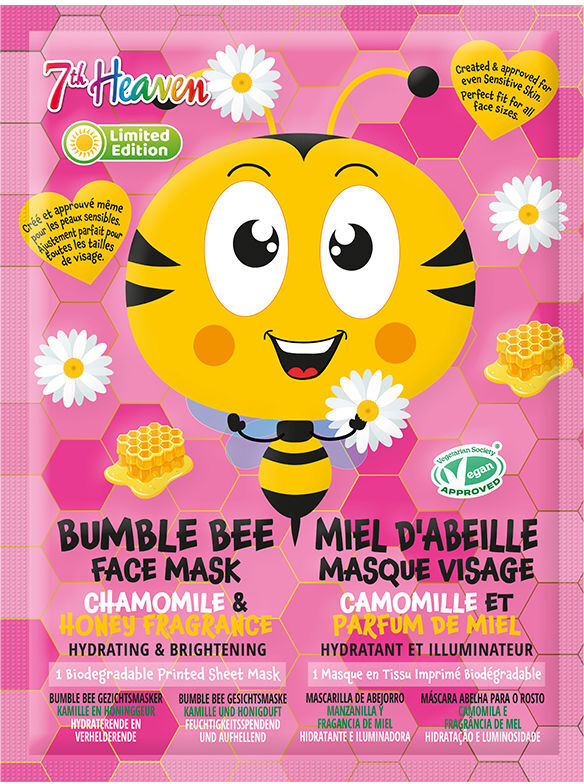 7th Heaven Máscara de tecido Bumble Bee 1 unidade