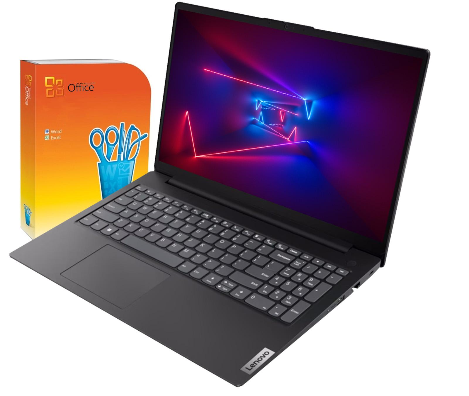 Lenovo 15" Intel i3 -1315u, 16GB DDR5, 512GB SSD, FHD, Win11 Pro + Office Starter