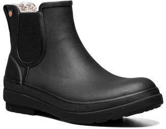 BOGS Amanda Plush II Chelsea - Womens 9 Black Boot Medium