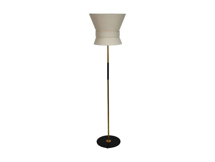 Örsjö Belysning Lampadaire Bow Noir-cream white, grand 159 cm