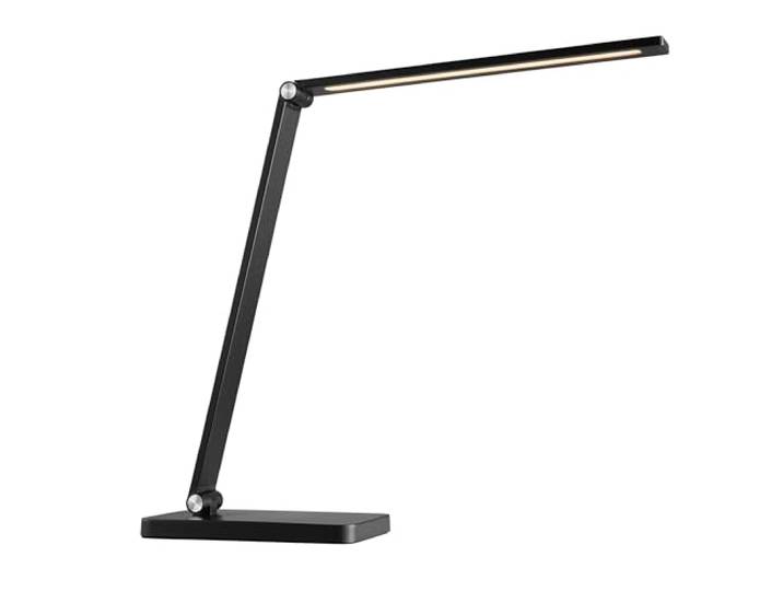 Brilliant LED-Tischleuchte Lomina Dimmfunktion, Farbsteuerung, USB-Ladefunktion, warmweiß-kaltweiß, 550 Lumen, dimmbar, 38x11 cm
