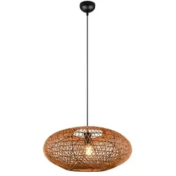 Trio Pendelleuchte Hedda Sisal