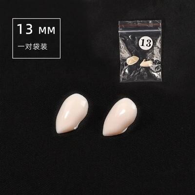 Uplift Picks Reusable Vampire Fangs Costume Set With Adhesive 1.3mm 5 Pcs