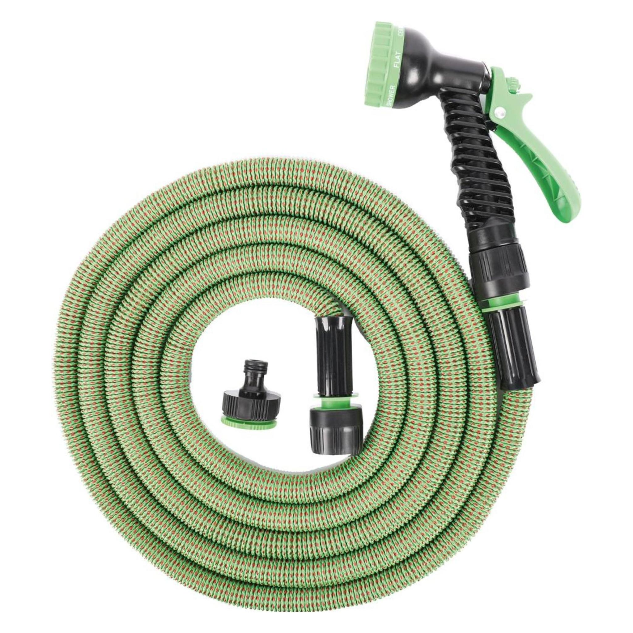 Magni Gartenschlauch verl. bis 30m Classic Inkl. Armaturen-Set Kunststoff (30 m) (4047883036371)