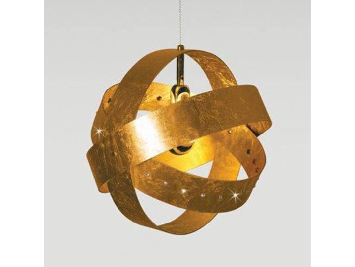Knikerboker Designer Hängeleuchte ECLIPTIKA, dimmbar, messing / gold, für Wohn- / Esszimmer, Aluminium, Design