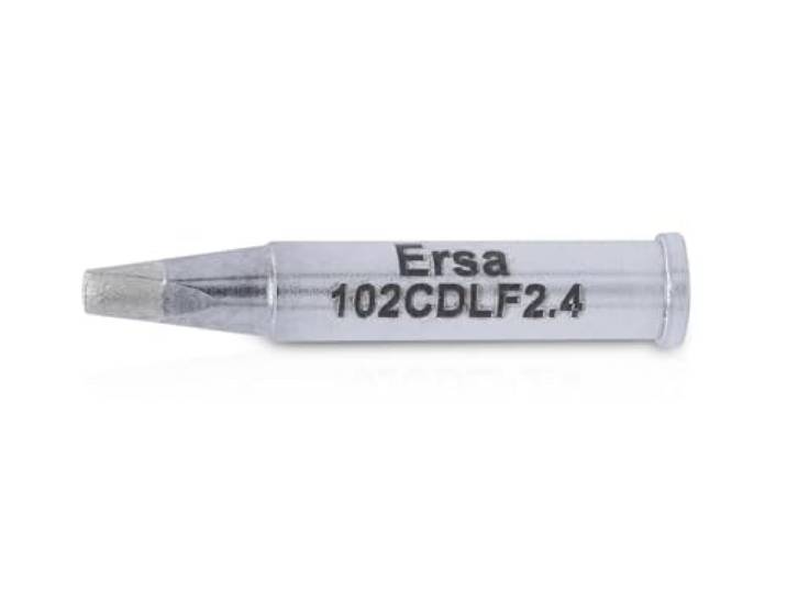 ERSA i-Tip ERSADUR continu soldeerpunt recht beitelvormig 2,4 mm met ERSADUR-LF-coating 0102CDLF24