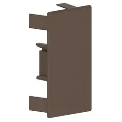 GGK 1208 Endstück FB 60x110mm-8014, Kunststoff hfr, braun FB 60x110-ES FB60x110ES