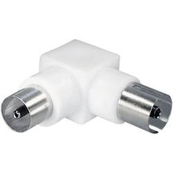 Renkforce RF-4201425 Koax-Winkelstecker Anschlüsse: Koax-Stecker IEC, Koax-Buchse IEC 1 St.