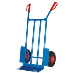 SZ Metall Sackkarre mit 250 kg Tragkraft blau, 55x108x50 cm
