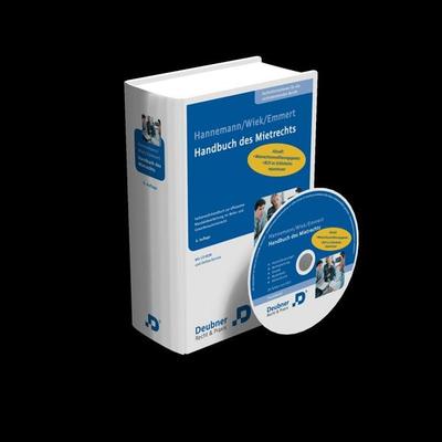 Handbuch des Mietrechts, Set von Hannemann,Wiek,Emmert, Deubner, 978-3-88606-912-5