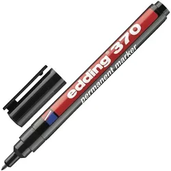 Edding Permanent-Marker »370« schwarz