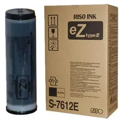 riso, Druckerpatrone, S-7612 Tinte schwarz S7612E - Original - Tintenpatrone (BK)
