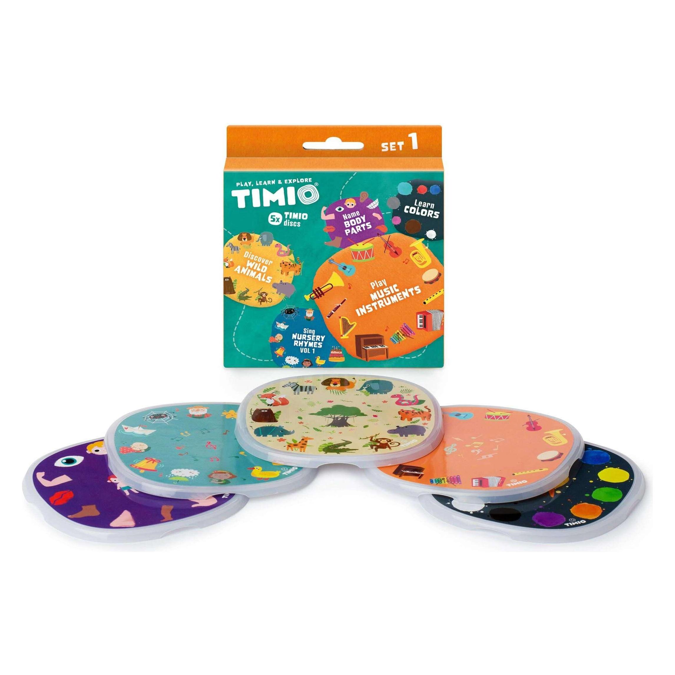 Timio Audio Disc Set 1 (Chinesisch, Deutsch, Englisch, Französisch, Isländisch, Italienisch, Multilingual, Portugiesisch, Spanisch, 30 min) (043.020201)