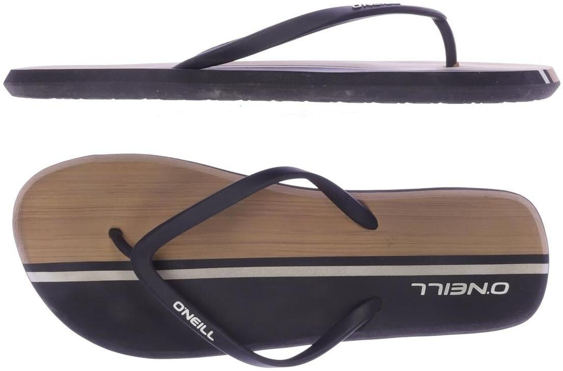O Neill Damen Sandalen, Schwarz, Gr. EU 40, kein / Etikett - Second Hand