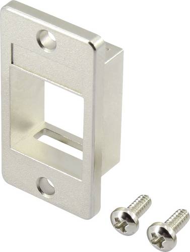 Renkforce RF-KS-RJ45T RJ45-Modulträger Keystone 1St.