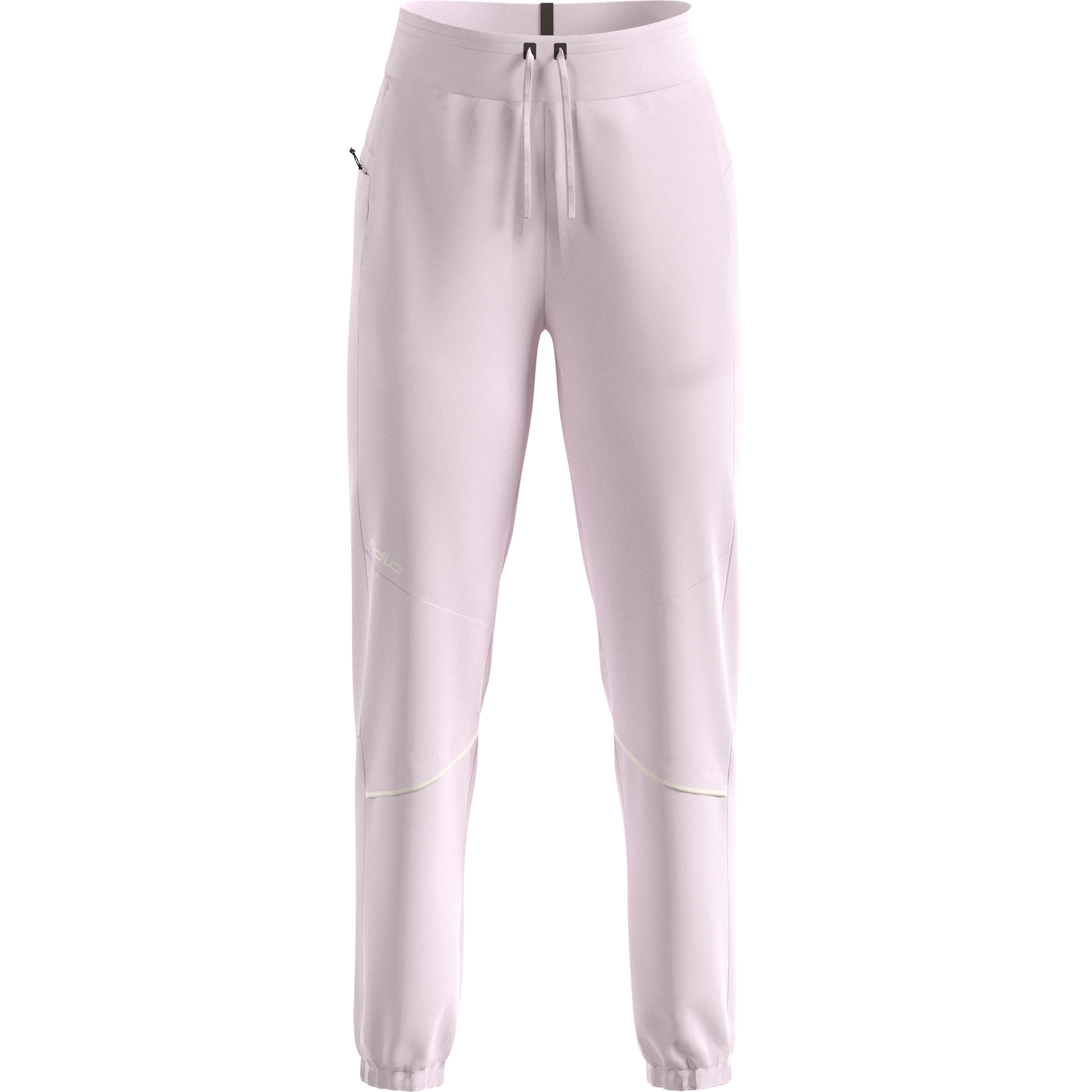 Odlo Zeroweight Pro Windproof Warm Hose Damen Softshellhose rosa Größe M Langlauf Klassik | Langlauf Skating Winddicht Wasserabweisend