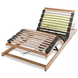 Ergodream Lattenrost, Motor Almeria 200 RA Holz Braun Buche 120 x cm