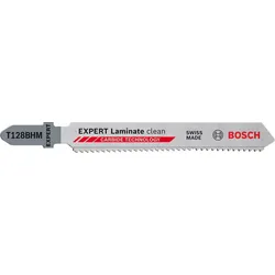 Bosch Professional Expert 'Laminate Clean' T128 BHM Stichsägeblatt, 3 Stück (2608900542)