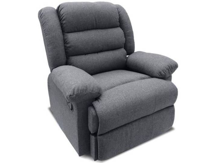 Fauteuil relax Norton tissu Gris