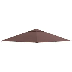 PAVILLON-ERSATZDACH Polyester Kaffee