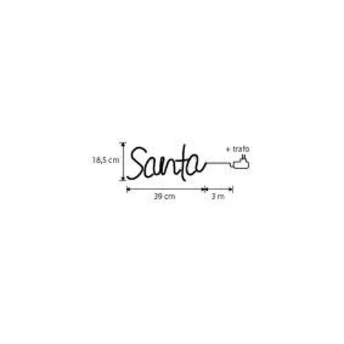 Luca Lighting Neon Kerstdecoratie Santa LED Wanddecoratie
