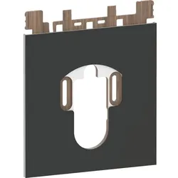 Geberit Designplatte AquaClean Sela unten Glas schwarz, 242903SJ1 242903SJ1