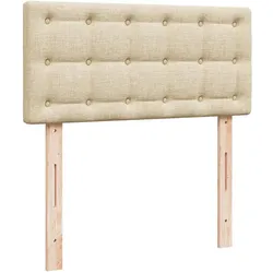 vidaXL, Boxspringbett, Falinano (Block mit Quadraten) (180 x 200 cm)