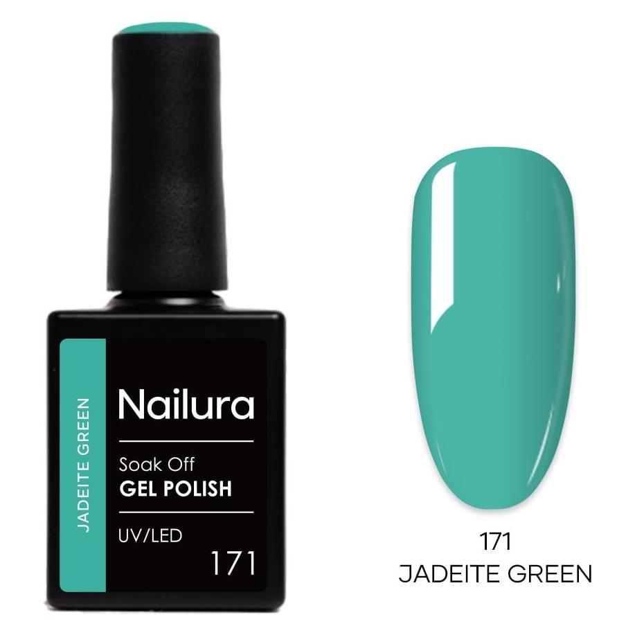 Nailura - Gel Polish 171 - Jadeite Green - 10 ml (Jadeite Green) (70190)