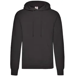 Kapuzen-Sweatshirt "F421" Classic - M - black