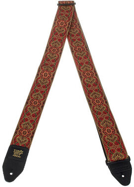 Ernie Ball E-Guitar Strap Crimson Paisley Crimson Paisley