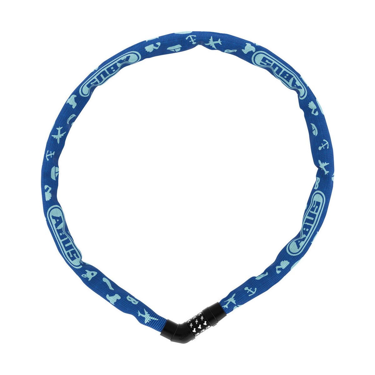 Abus 4804C/75 BU Symbols blau 75 cm 86809