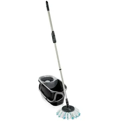 LEIFHEIT Clean Twist Disc Mop Ergo - schwarz|weiß
