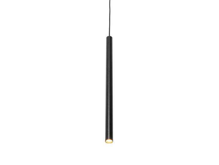 Suspension moderne noire pour système de rail monophasé - Iconic