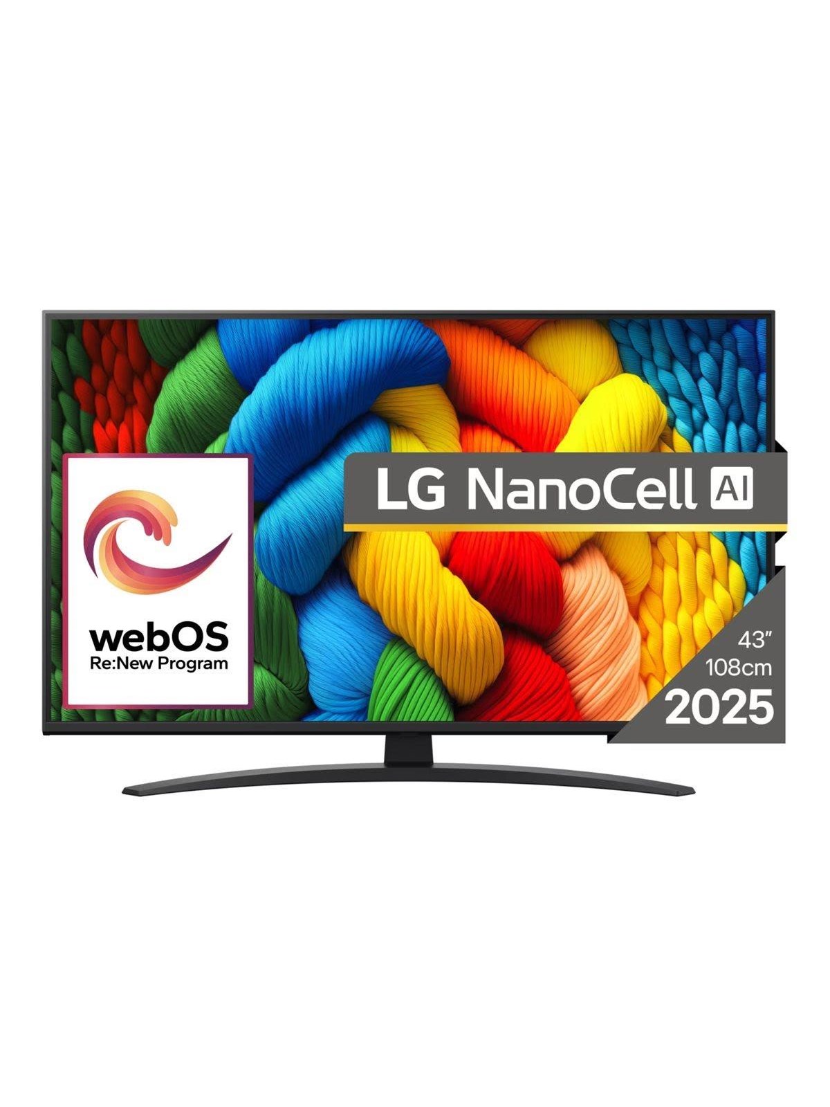 LG 43" Flachbild TV LED 4K 43NANO81A3A