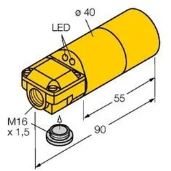 Turck Sensor NI20-K40SR-VN4X2
