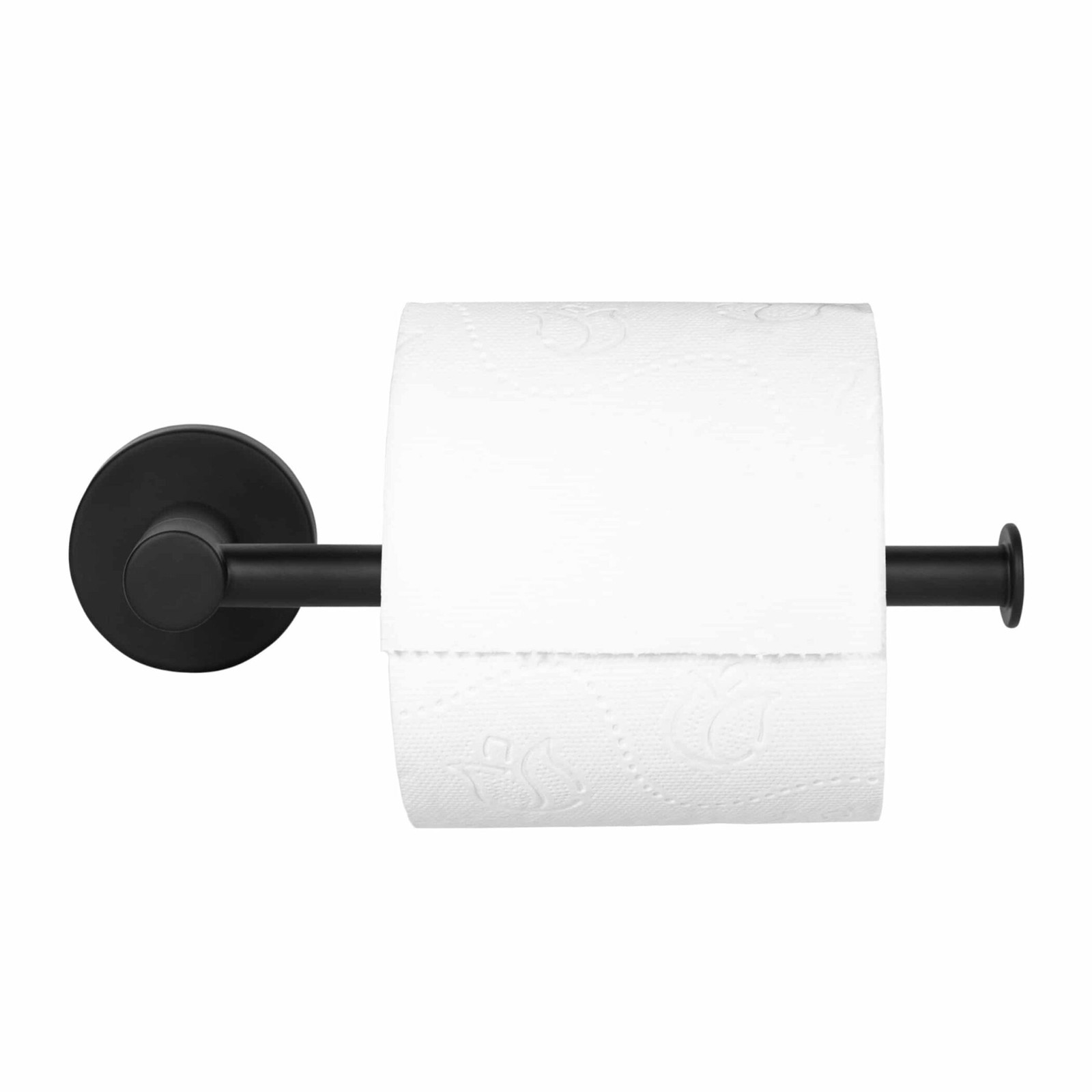 QUVIO Wc rolhouder Modern Zwart
