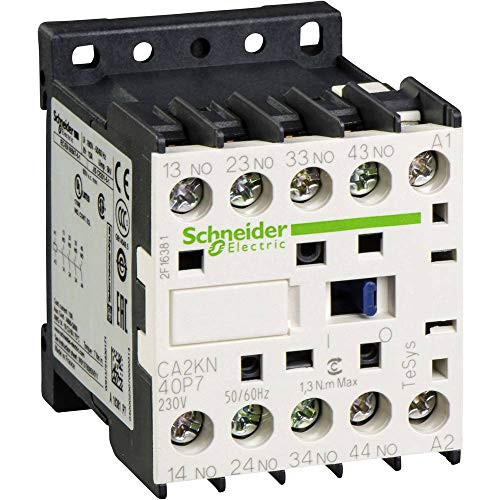 Schneider Electric CA2KN40P7 hulpbeschermer, Zwart/Wit, B/D/H: 58 x 45 x 57 mm