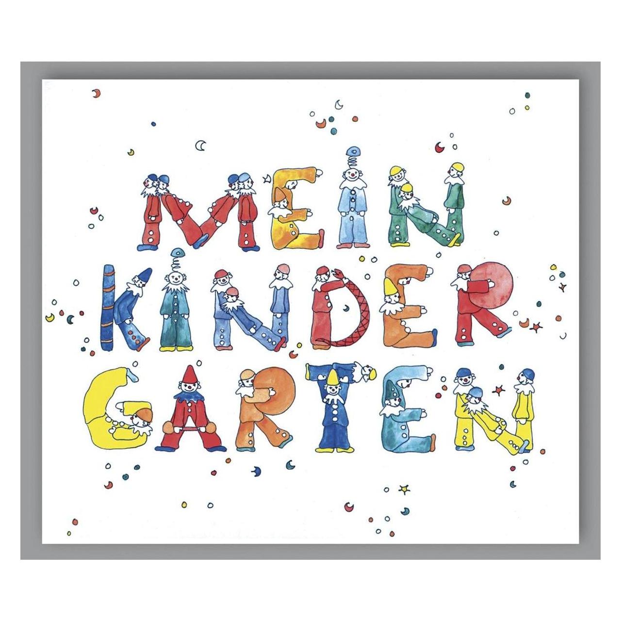 Daiber 1x25 Clowns-Mein Kinder- Garten Kinder Portraitmappen (13.20 x 19.20 cm) (13309)