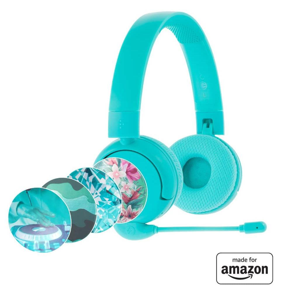 BuddyPhones PopTime Bluetooth-kinderhoofdtelefoon