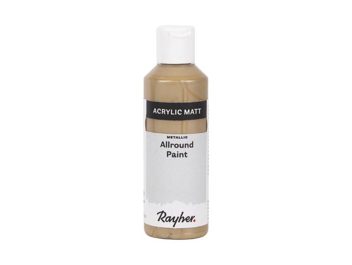 Allround Paint Acrylfarbe Metallic, Flasche 80ml