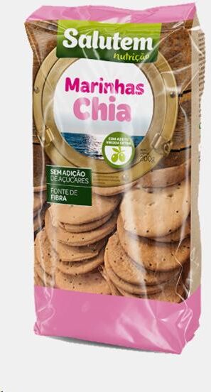 SALUTEM BOLACHAS MARINHAS CHIA 200g