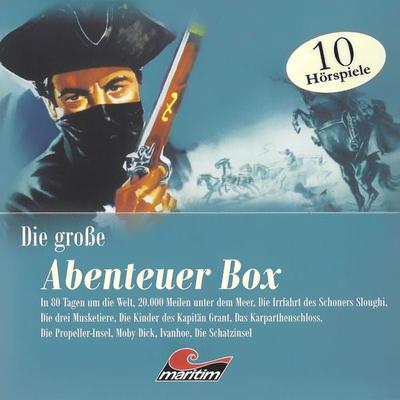 Die große Abenteuerbox, Die große 'Maritim'-Abenteuerbox - Alexandre Dumas,Herman Melville,Jules Verne,Robert Louis Stevenson,Sir Walter Scott, Audio,