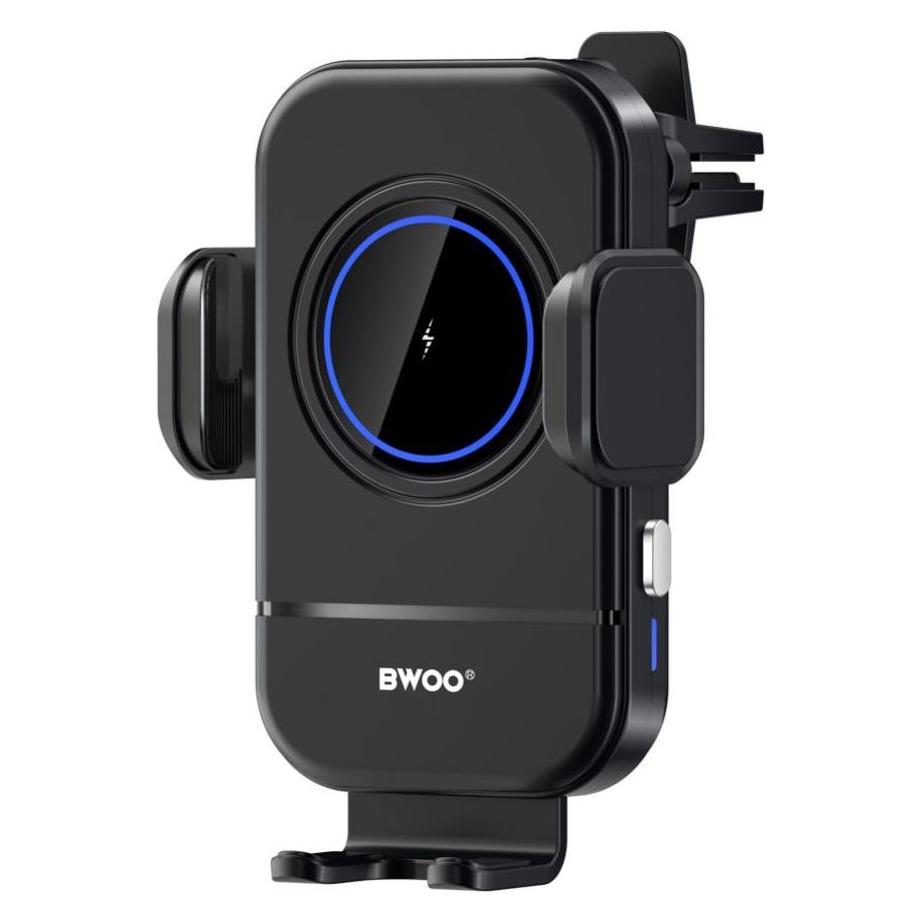 Bwoo Automatic Clamp 15W Wireless Charger Car Holder ZJ137 (58897123)