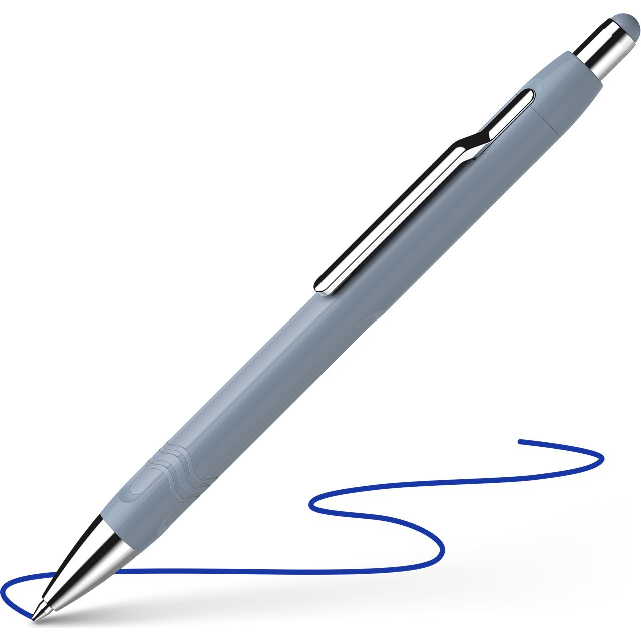 Schneider Kugelschreiber Epsilon steinblau, Schreibfarbe: blau, 1 St.