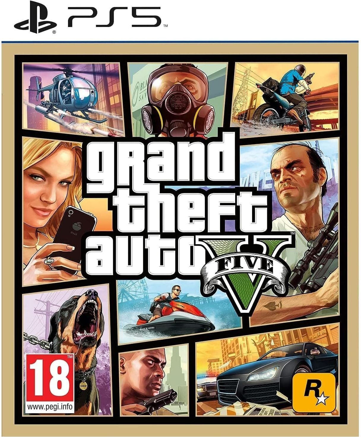 Gadcet Chadwell Heath Grand Theft Auto V (GTA 5) - PS5 Game, New