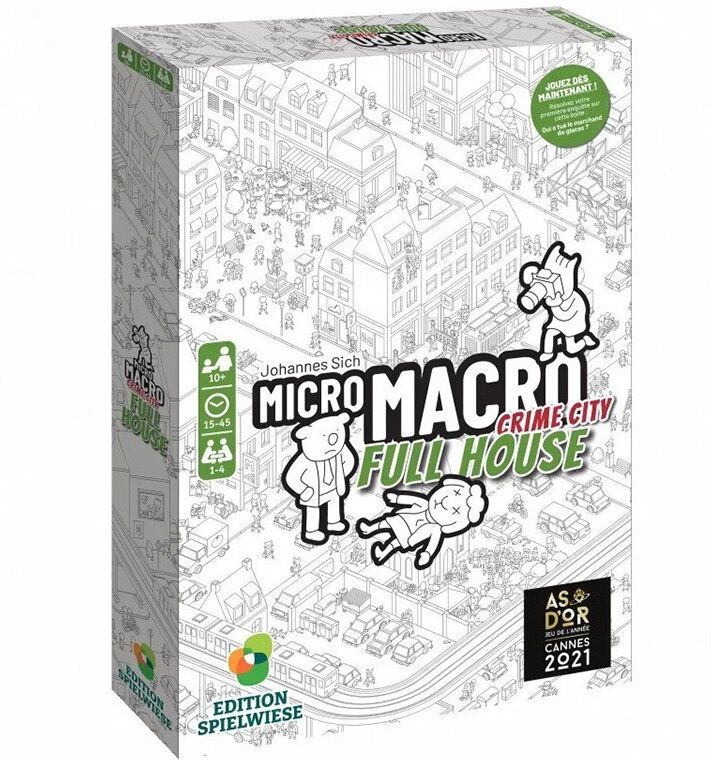 Edition Spielwiese MicroMacro : Crime City 2 - Full House