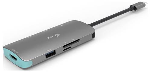 I-tec USB-C Dockingstation USB C MetalNanoDock 4K HDMI+PD 60W