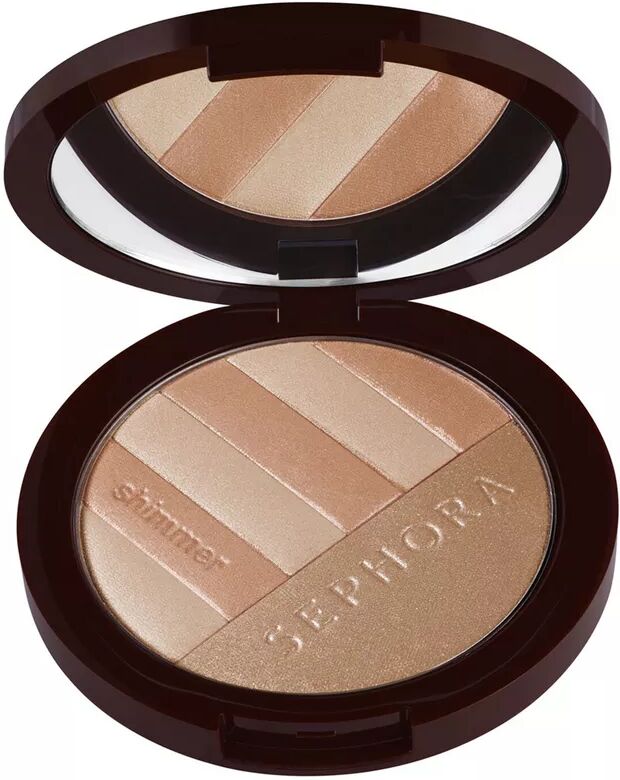 SEPHORA - Schimmerndes Bronzing-Puder, Bronzer Shimmer, 8 g,  Amber glow
